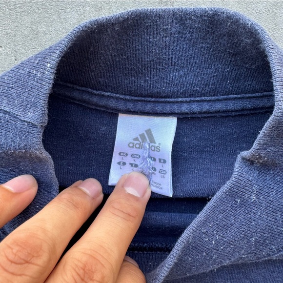 Y2K Adidas Mock Neck Crewneck - Picture 3 of 4